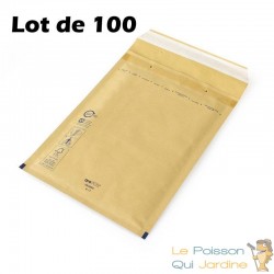 Lot de 100 Enveloppes Matelassées 220 x 330 mm (intérieur)
