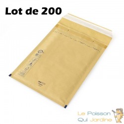 Lot de 200 Enveloppes Matelassées 220 x 330 mm (intérieur)