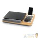 Plateau pour Ordinateur Portable en Bois avec Coussin : Confort et Polyvalence pour le Travail et le Divertissement