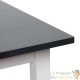 Table de travail ou bureau Couleur Noire 120 X 60 X 70 Résistante et de qualité