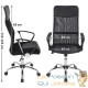 Chaise de Bureau Ergonomique de Qualité Noire : Confort Optimal pour le Travail Quotidien