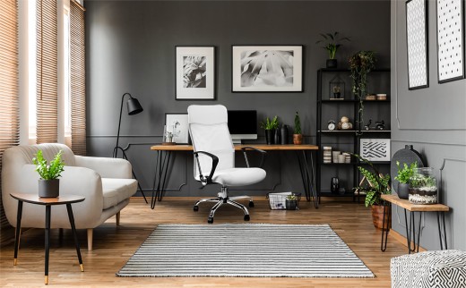 Chaise de Bureau Ergonomique de Qualité Blanche : Confort Optimal pour le Travail Quotidien