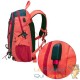 Sac à dos moderne rouge avec prise USB intégrée. 25 litres. Housse de protection offerte