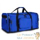 Sac de sport moderne bleu. 90 litres. Robuste, spacieux et facile à transporter