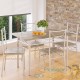 Ensemble Table et Chaises Couleur Bois Pour Salle à Manger