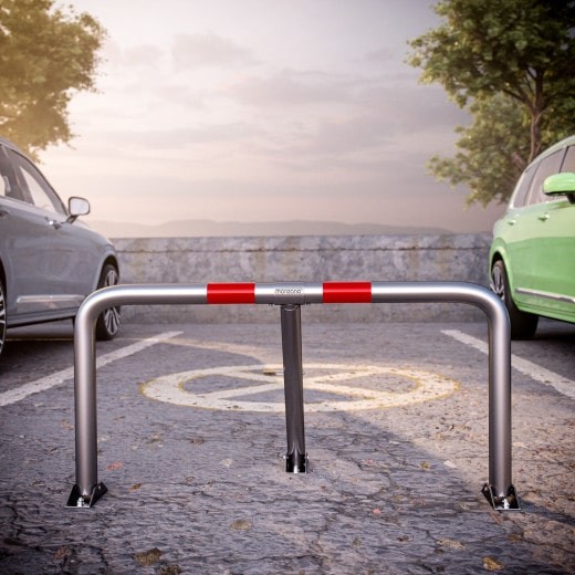 Barrière de Parking Robuste et amovible: Protection Efficace contre les  Intrus - Le Poisson Qui Jardine