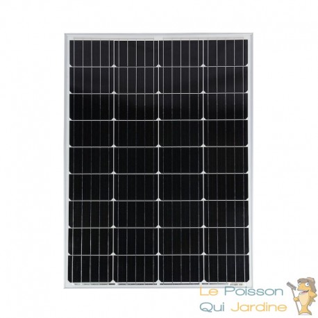 Panneau Solaire 100W monocristalline 12V 900x670mm. Haute qualité