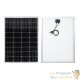 Lot de 10 Panneaux Solaires 100W monocristallin 12V 900x670mm. Haute qualité