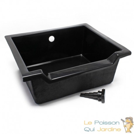 Bac Cascade - Lame D'Eau Pour Décorer Votre Bassin De Jardin 68 cm 75 litres