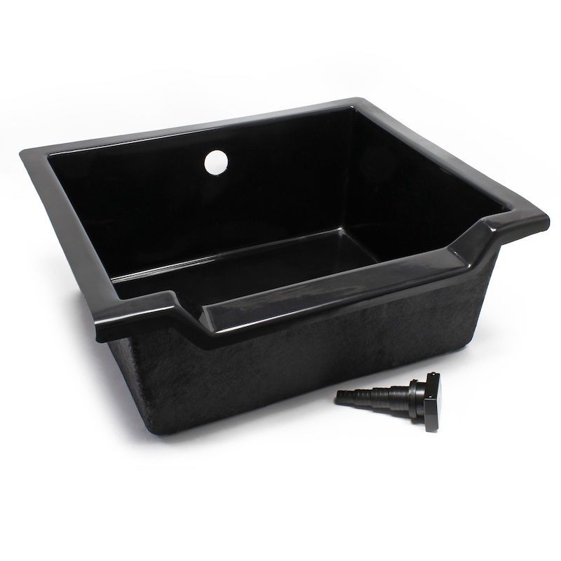 Bac Cascade - Lame D'Eau Pour Décorer Votre Bassin De Jardin 68 cm 75 litres