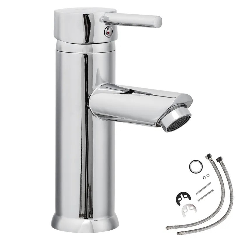 Mitigeur de salle de bain classique et moderne avec accessoires
