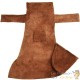 Lot de 2 Grands Plaids Polaires 200 cm À Enfiler Avec Manches : Marron 200 X 170 cm