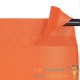 Lot de 2 Paravents 4 pans, Orange, 180 X 160 cm pour chambre et salle de bains