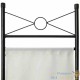Paravent 4 pans, Blanc, 180 X 160 cm pour chambre et salle de bains