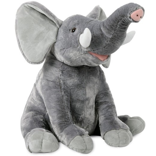 Adorable Peluche Éléphant de 90 cm : Le Compagnon Doux et Ludique