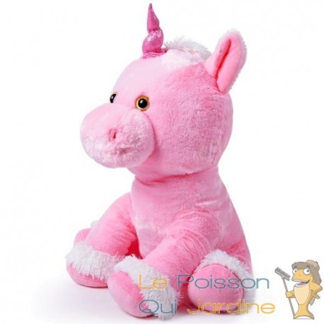 Licorne en peluche de 72 cm : Plongez dans la féerie !