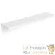 Étagère murale flottante 70 cm en MDF Blanc. Tablette à fixer au mur