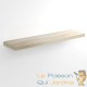 Étagère murale flottante 50 cm en MDF chêne clair. Tablette à fixer au mur