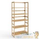 Étagère 136 cm de haut, en bois lasuré. Étagère épurée pour salon, chambre etc