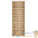 Étagère 190 cm de haut Colonne bibliothèque Couleur chêne