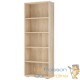Lot de 2 : Étagère 190 cm de haut Colonne bibliothèque Couleur chêne
