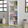 Étagère 190 cm de haut Colonne bibliothèque Couleur blanche