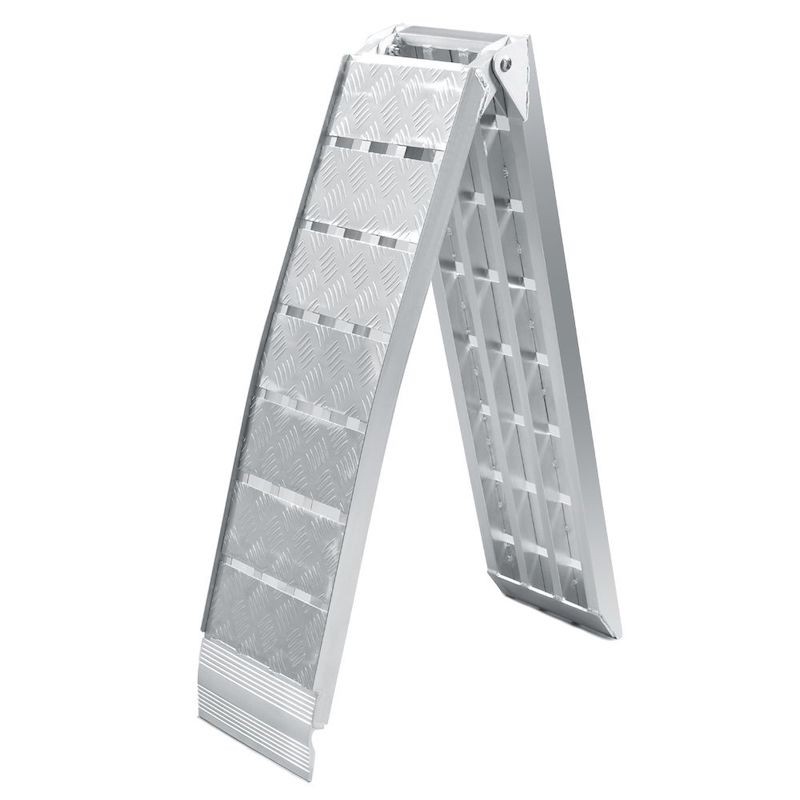 Rampe de chargement moto pliable 680 kg 228 cm de long