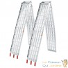 Paire de Rampes de chargement moto pliable 1080 kg 310 cm de long