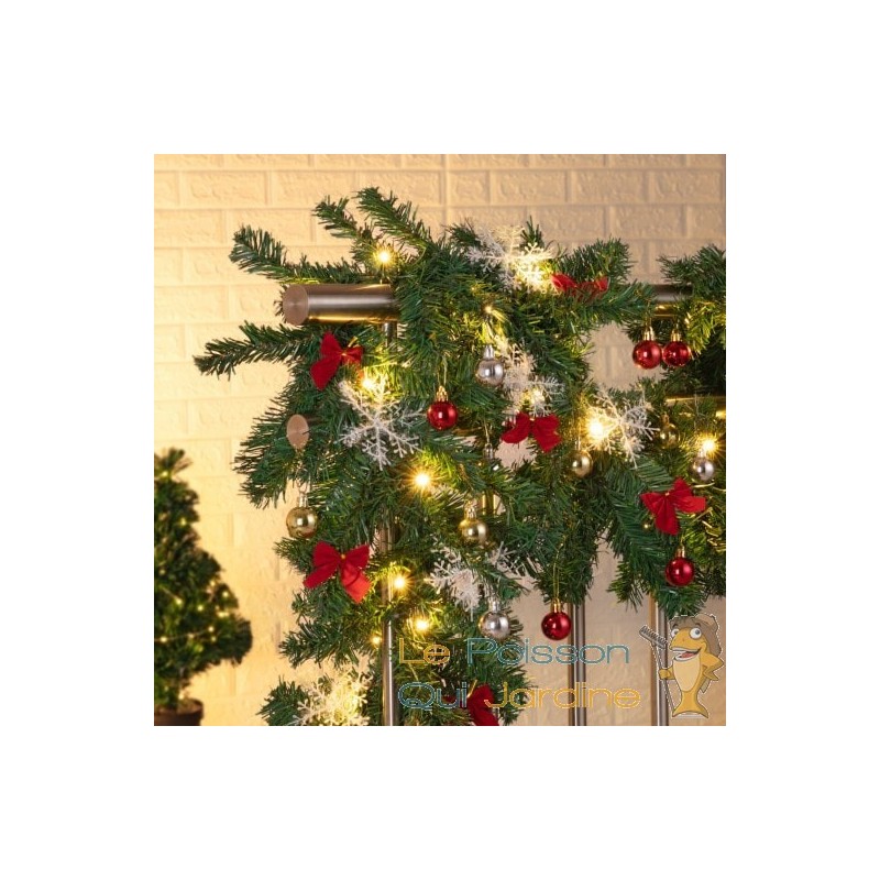 Guirlande sapin avec Led - Extérieur 80 cm - GOODWILL