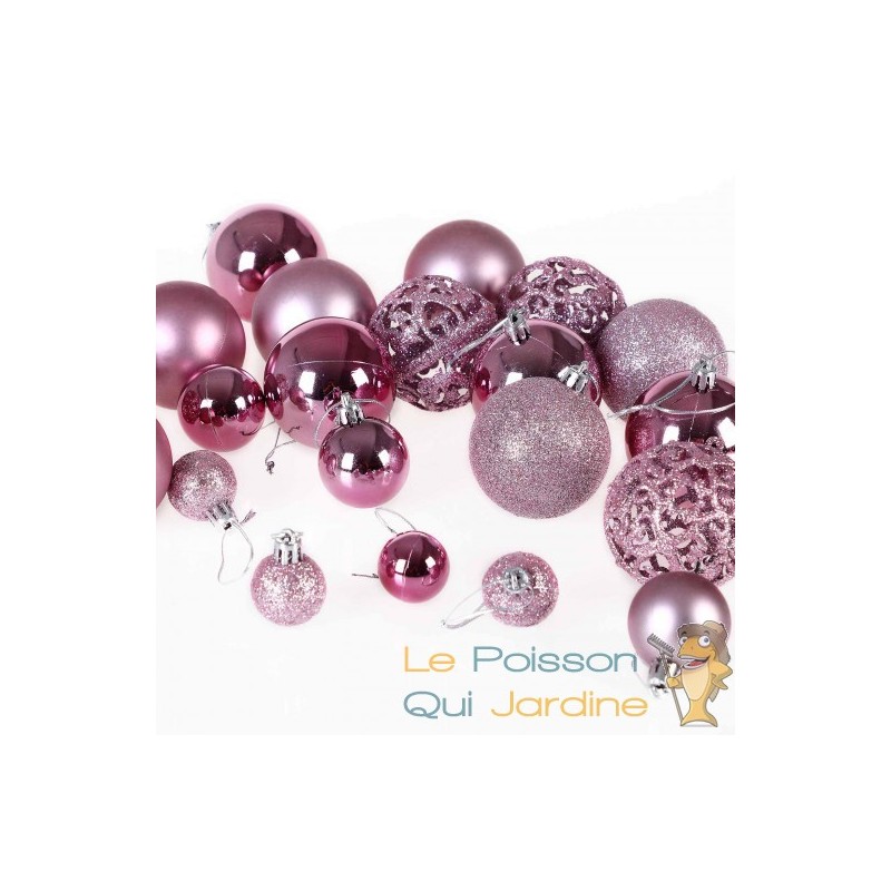 Lot De 100 Boules De Noël Relaxdays - Dorées Et Rouges - 3 Tailles Différentes (3,4,6 Cm) - Avec Boîte De Rangement