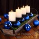 54 Boules de Noël Bleues pour décorer votre sapin de Noël