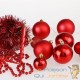 77 Boules & décorations de Noël Rouges pour décorer votre sapin de Noël