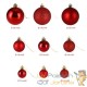 77 Boules & décorations de Noël Rouges pour décorer votre sapin de Noël