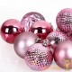 66 Boules & décorations de Noël Roses pour décorer votre sapin de Noël