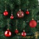 102 Boules & décorations de Noël Rouges pour décorer votre sapin de Noël