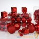 103 Boules & décorations de Noël Rouges pour décorer votre sapin de Noël