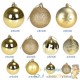 103 Boules & décorations de Noël Dorées pour décorer votre sapin de Noël