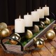 48 Boules de Noël Dorées pour décorer votre sapin de Noël
