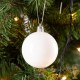 24 Boules de Noël Blanches pour décorer votre sapin de Noël