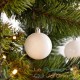 24 Boules de Noël Blanches pour décorer votre sapin de Noël