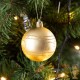 24 Boules de Noël Dorées pour décorer votre sapin de Noël