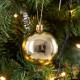 24 Boules de Noël Dorées pour décorer votre sapin de Noël