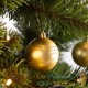 24 Boules de Noël Dorées pour décorer votre sapin de Noël