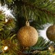 24 Boules de Noël Dorées pour décorer votre sapin de Noël