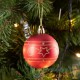 24 Boules de Noël Rouges pour décorer votre sapin de Noël
