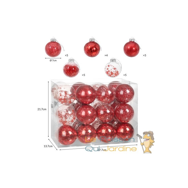 Lot Boule De Noel Lot De 40 Boules Incassables à Suspendre Pour Sapin De Noël Sapin De Noel Blanc