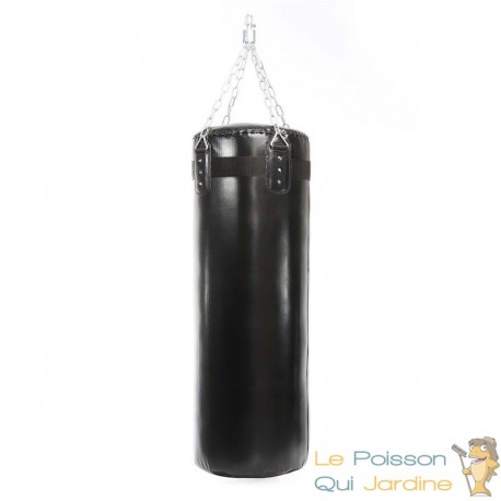 Sac de frappe, sac de boxe 105 cm et 16 kg. Punching ball d'entrainement -  Le Poisson Qui Jardine