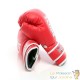 Gants de boxe d'entrainement pour débutants, couleur rouge