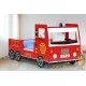 Lit pour enfants camion de pompiers. Super design Livraison offerte !