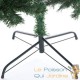 Sapin de Noël Vert artificiel 240 cm avec 1057 branches et pied support